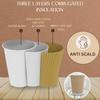 Disposable Coffee Cup Paper Cup, Suitable for Tea and Beverage Disposable Leak Proof Paper Cup, Suitable for Gatherings, Offices, and Home Use