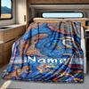 Aboriginal Art Rv Blanket Comfortable Soft Lightweight Allseason Multipurpose Blanket For Travel Camping Picnics Sofa Rv Bed Living Room Gift For