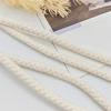 2pcs Curtain Tiebacks With Tassels Cotton Rope Holder Curtain Ties For Bedroom Living Room No Installation Needed