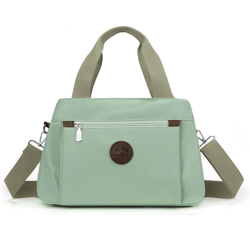 Nylon Solid Color Shoulder Bag: Versatile Casual Handbag and Crossbody Bag for Women