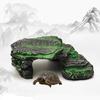 Sonnenplattform für Schildkröten, Kunstharz, Spiel- und Ruheplattform, Felsplattform, Versteck für Reptilien