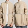Mark Fairwhale Men's Stand Collar Faux Leather Jacket