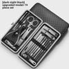 Stainless Steel Nail Clipper Set: Multifunctional Manicure & Pedicure Tools