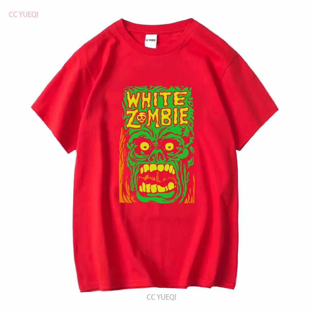 NEW Vintage 90 s White Zombie World Tour 1993 ALL COLOR T Shirt 5XL vintage Washed streetwear Unisex fashion Breathable Soft