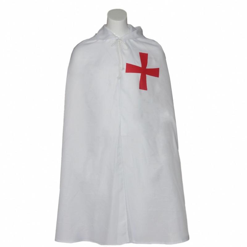 Medieval Warrior Cosplay Cloak Templar Cloak Robe Imperial Costume