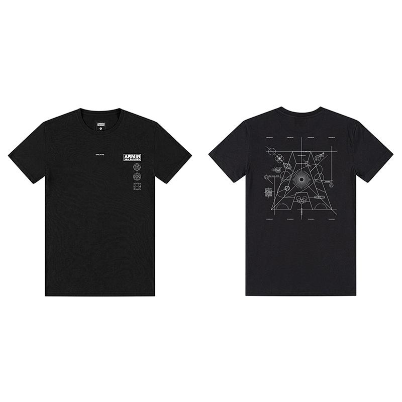

25 Летних мужских футболок Armin Buuren С коротким рукавомARmin Van Buuren Around Summer Футболка Одежда Электронная футболка Высокое качество L