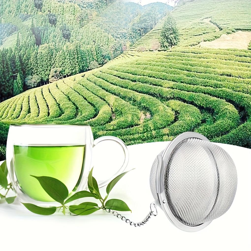 Stainless Steel Seasoning Tea Filter Ball, Suitable For Multiple Scenarios,Rust-Proof And Durable,Making Soup And Tea Without Residue, More Worry-Free