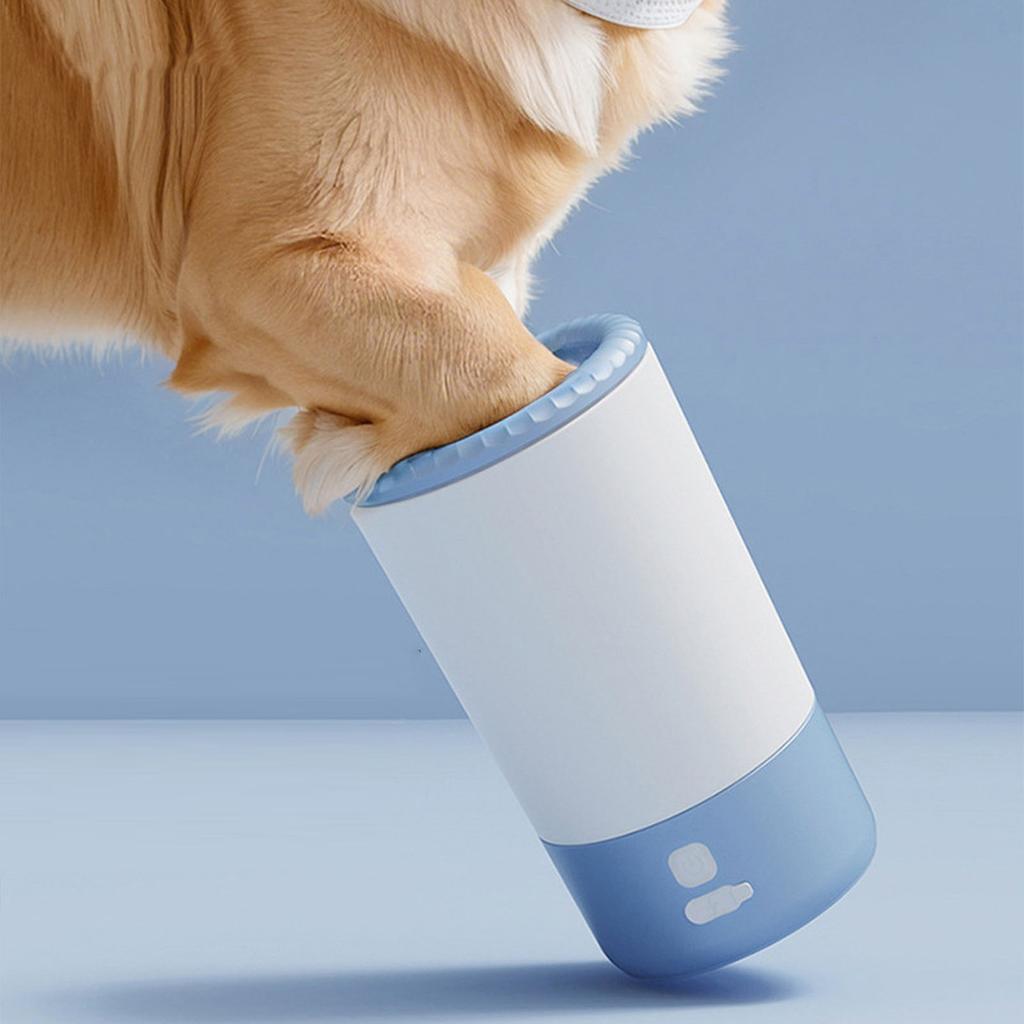 Electric Dog Foot Washer Cup   Start Portable Automatic Muddy Pet Foot Cleaner for Dogs Cats