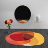Irregular Shapes Living Room Decoration Carpet Nordic Style Rugs for Bedroom Thick Plush Lounge Floor Mat Fluffy Soft Study Rug