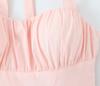 2025 European Autumn Women's Waist-Cinching Halter Neck Slimming Princess Dress
