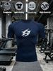 Men's High-Stretch Gym Compression T-Shirt with Quick-Dry & Breathable Fabric Casual Training Top