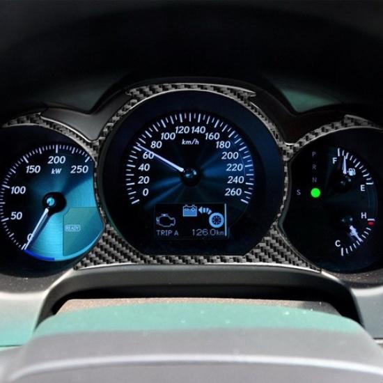 Carbon Fiber Interior Speedometer Frame Cover Trim For Lexus GS300/350/430/450h