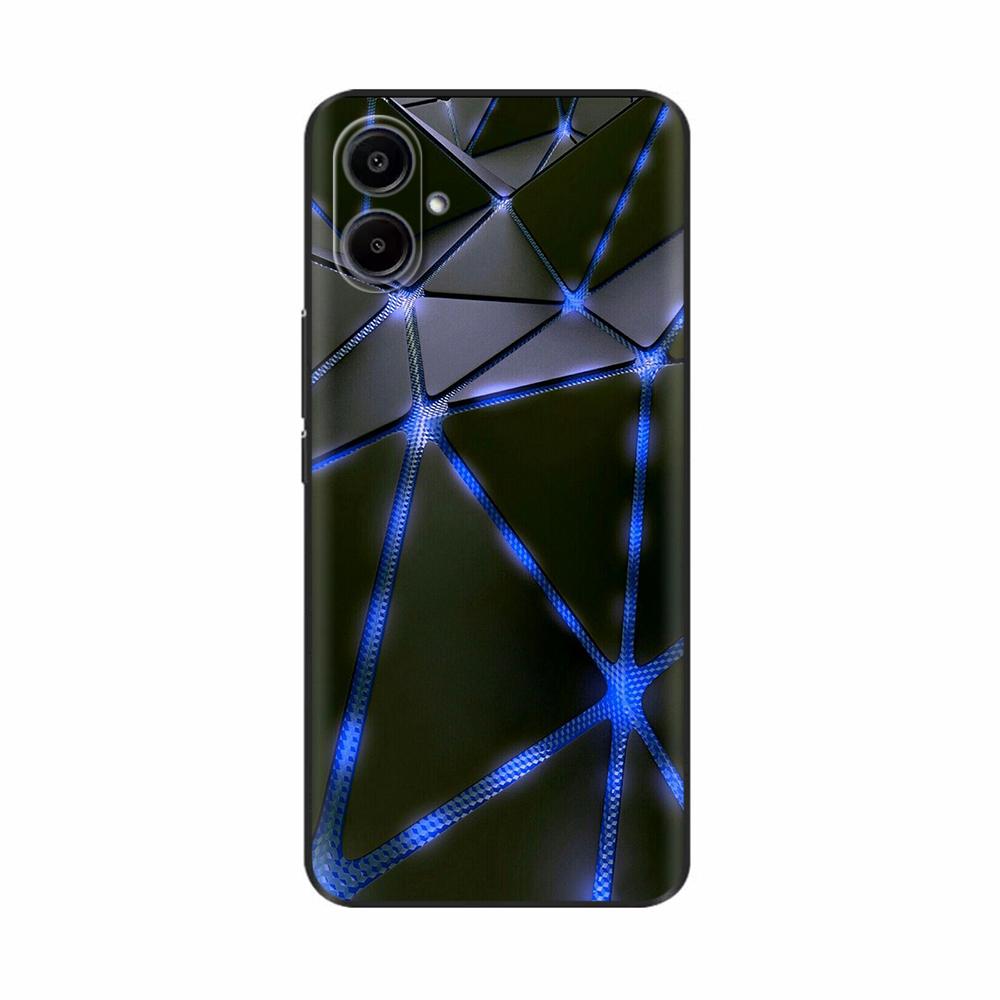 For Samsung A07 4G Case Beautiful Flower Protective Anti-fall Silicone Phone Back Cover For Samsung Galaxy A07 Cases A 07 Fundas