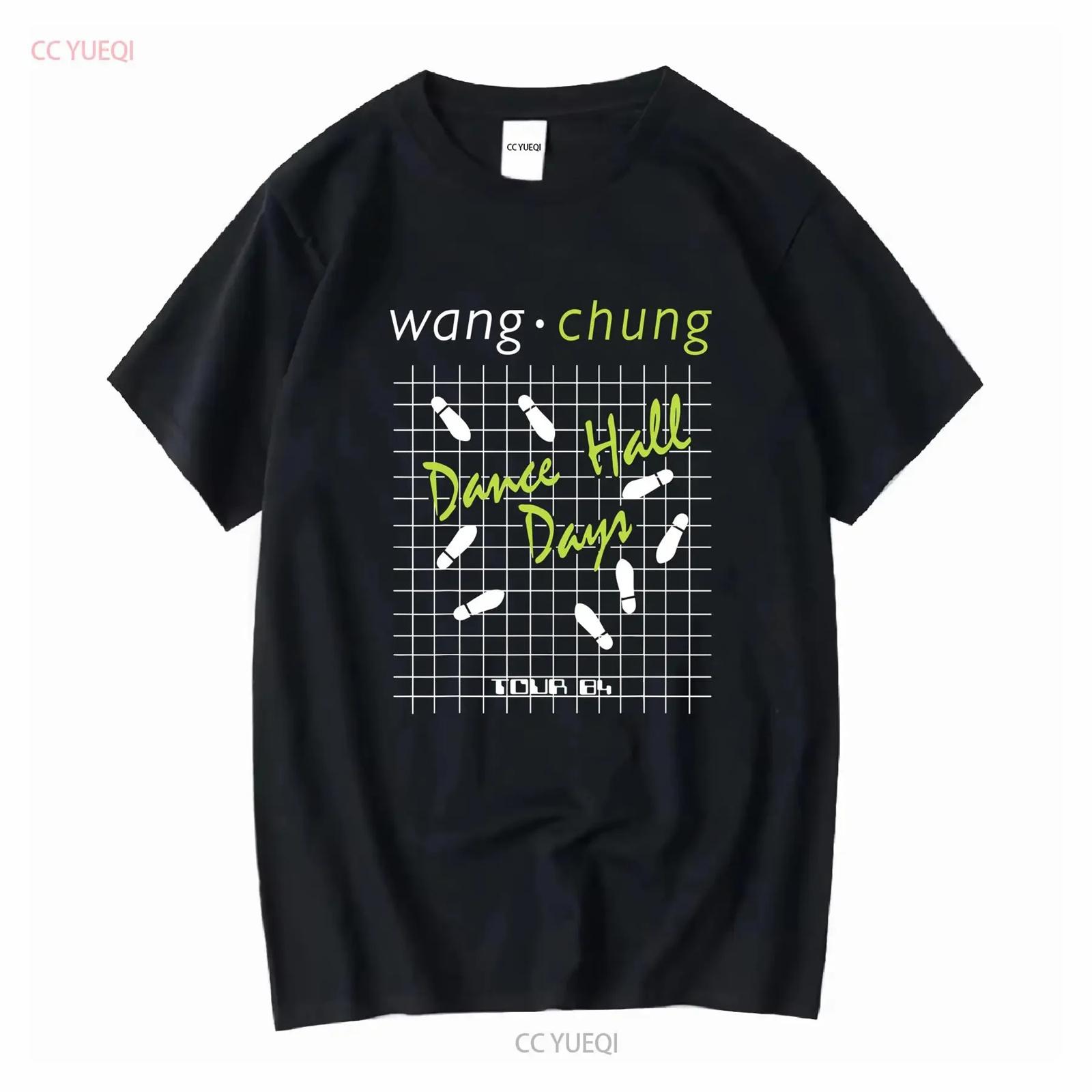 Футболка Wang Chung DHD 1984 Tour с длинным или коротким рукавом винтажная стильная унисекс уличная одежда удобная универсальная немного XXXXXL разноцветный