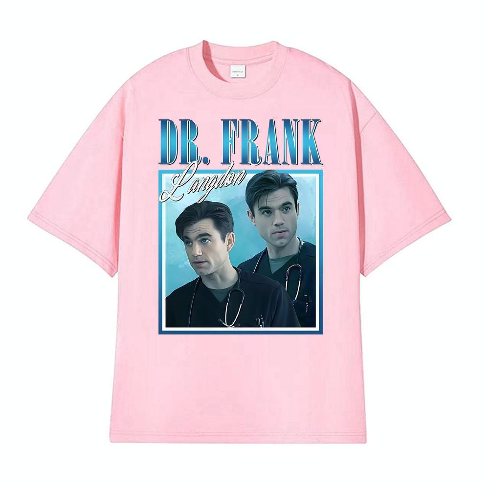 Funny Dr Frank Langdon Retro Rock Style Graphic Tshirt Men Women Clothing Fashion T Shirt Cotton Casual Short Sleeves T Shirts