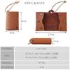 ZARIO-GRANDEE - Genuine Leather Tissue Cover with Leather Cord, Bi-fold, Compact Size, Made In Japan [ZAG-206T] (Orange)