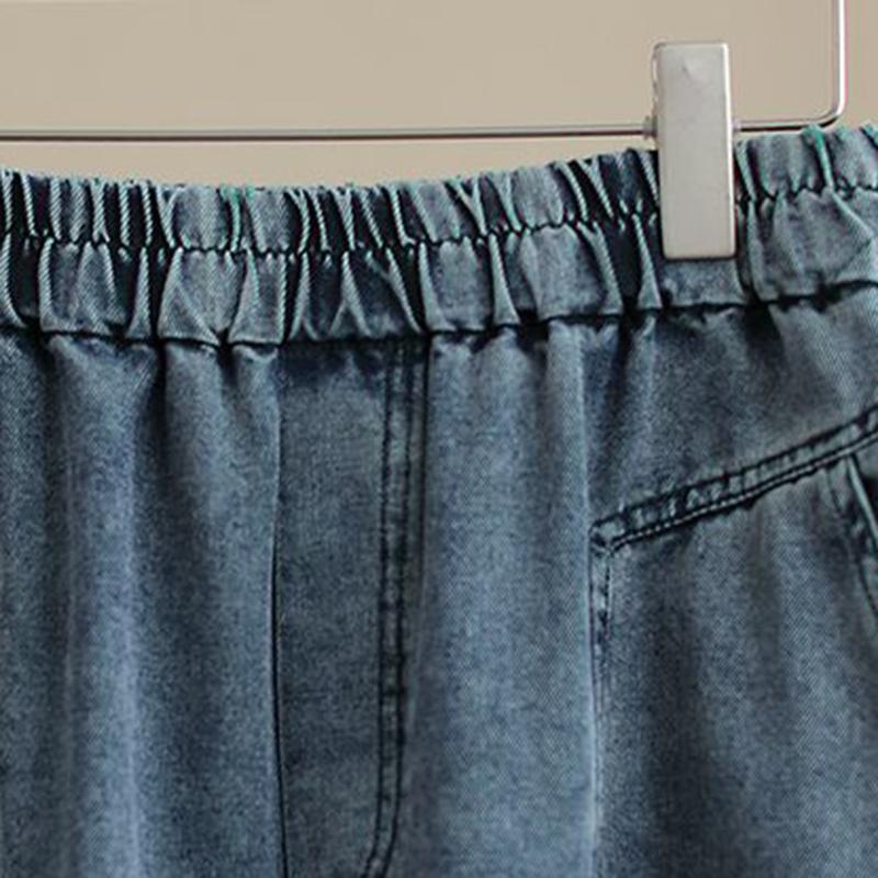 High Waist Jeans for Women Loose Straight Leg Denim Pants Female Casual and Simple Women's Wear Harem Pants