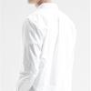 Uniqlo Solid Color Single-Breasted Casual Long Sleeve Shirt Men Shirts White 460980-00