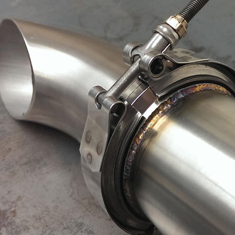 Universal For Exhaust Clamp and flanges Kit 2.5 inch stainless steel