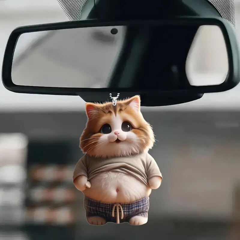 A novel gift that receives a lot of useless gifts: a chubby pet keychain