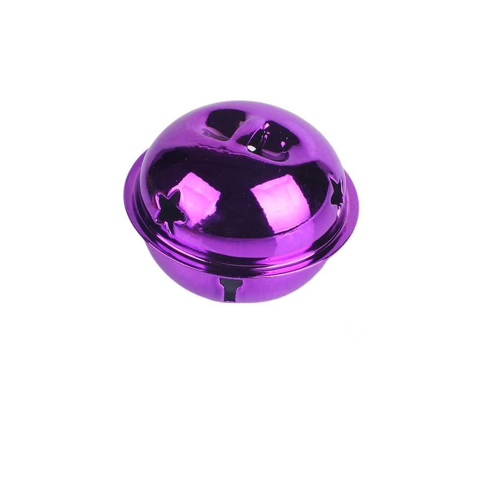 

10 шт. 30-40 мм колокольчик звенящий золотой/серебряный кулон на рождественскую елку блестящий колокольчик полая звезда колокольчик на рождественскую елку украшение 30mm