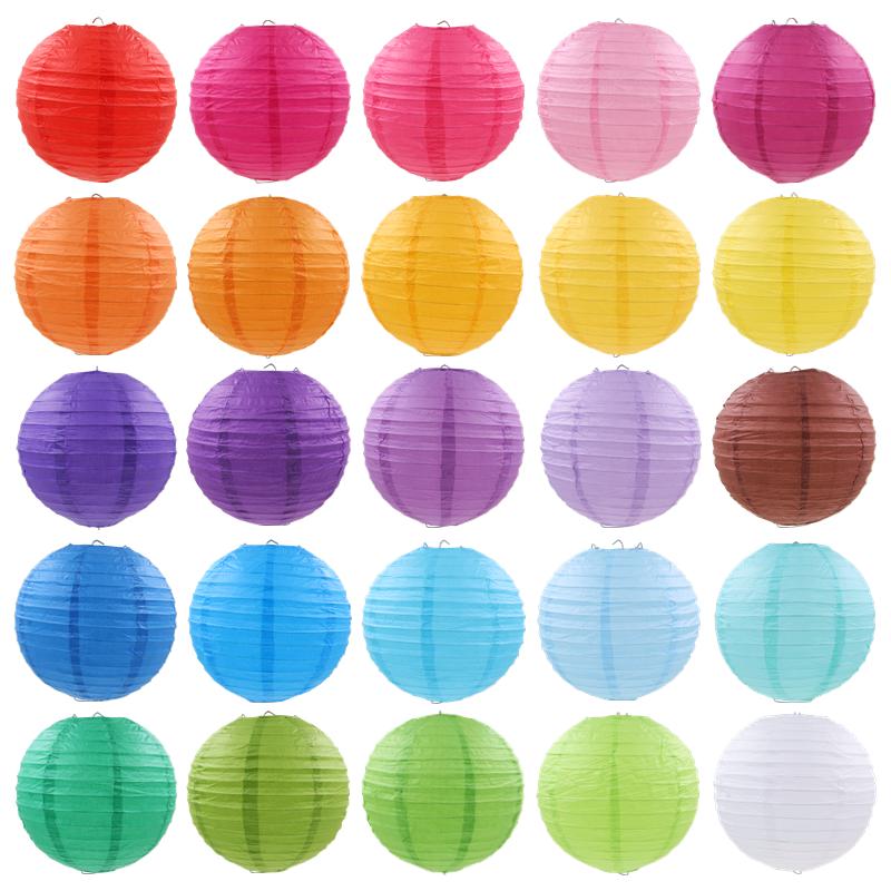 Handmade Japanese Style Lanterns: DIY Colorful Paper Ornaments for Weddings & Festivals