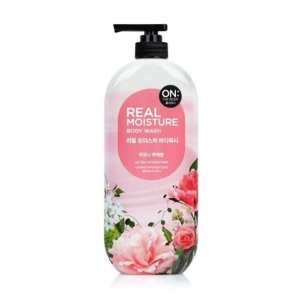 ON THE BODY Real Moisture Body Wash 900g x 3 Peony
