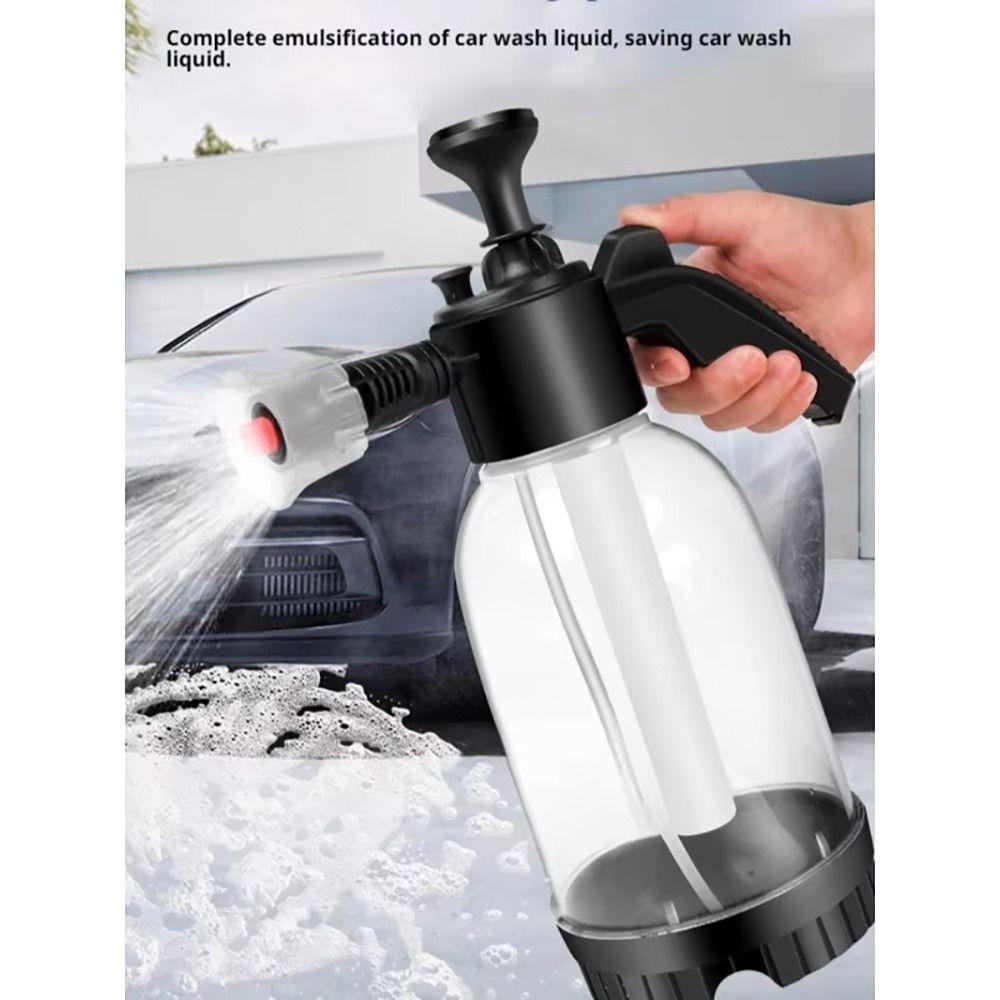 1Pcs Hand-held Watering Can Air Pressure Sprayer Foam Water Bottle Foam Sprayer Car Cleaning Tool
