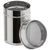 Container with a Strainer for Powdered Sugar Sprinkles Powdered Sugar Cinnamon Cocoa