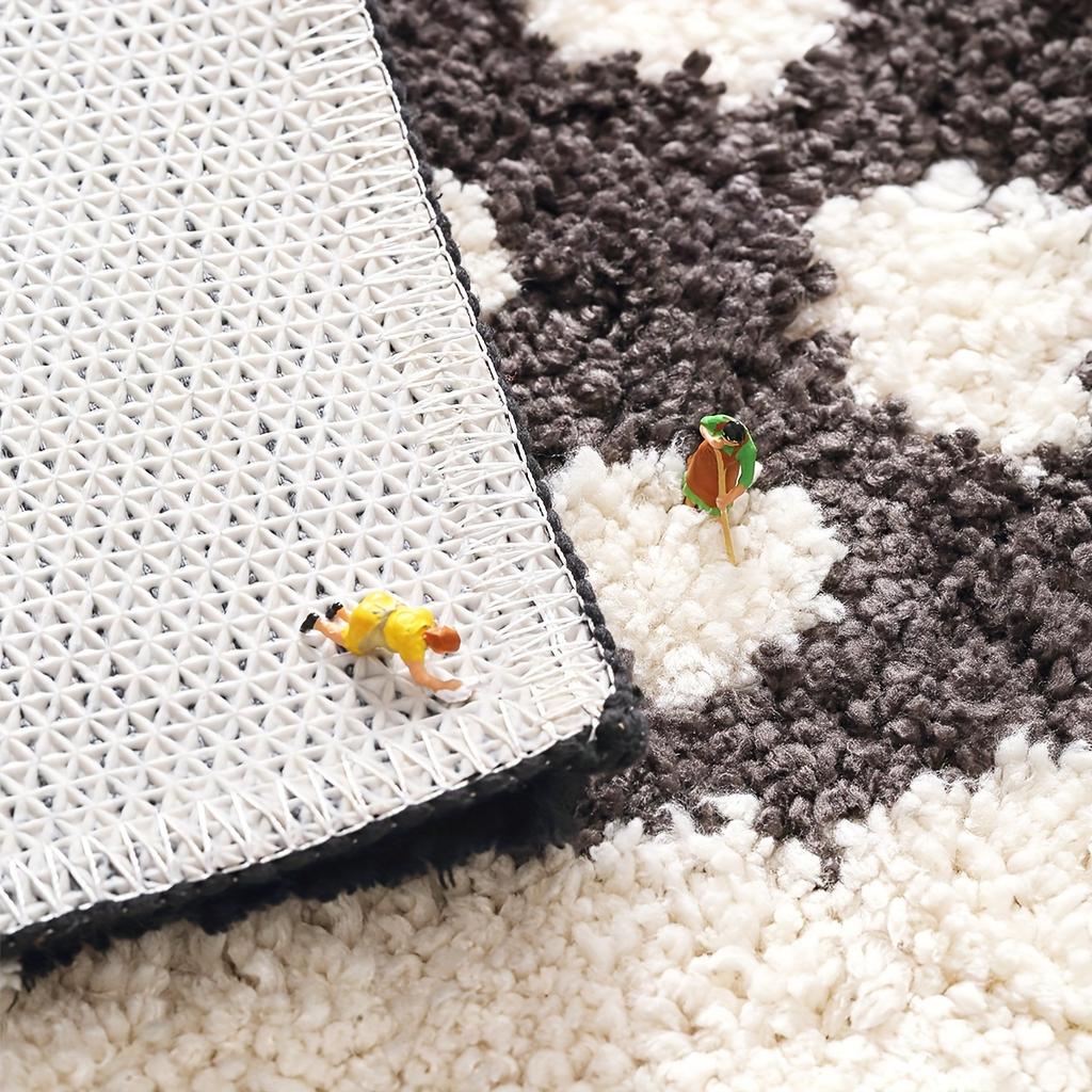 Cartoon Three Kittens Back Carpet Cute Non-Slip Bathroom Mat Thick Absorbent Door Mat Bathtub Mat Rug For Bedroom