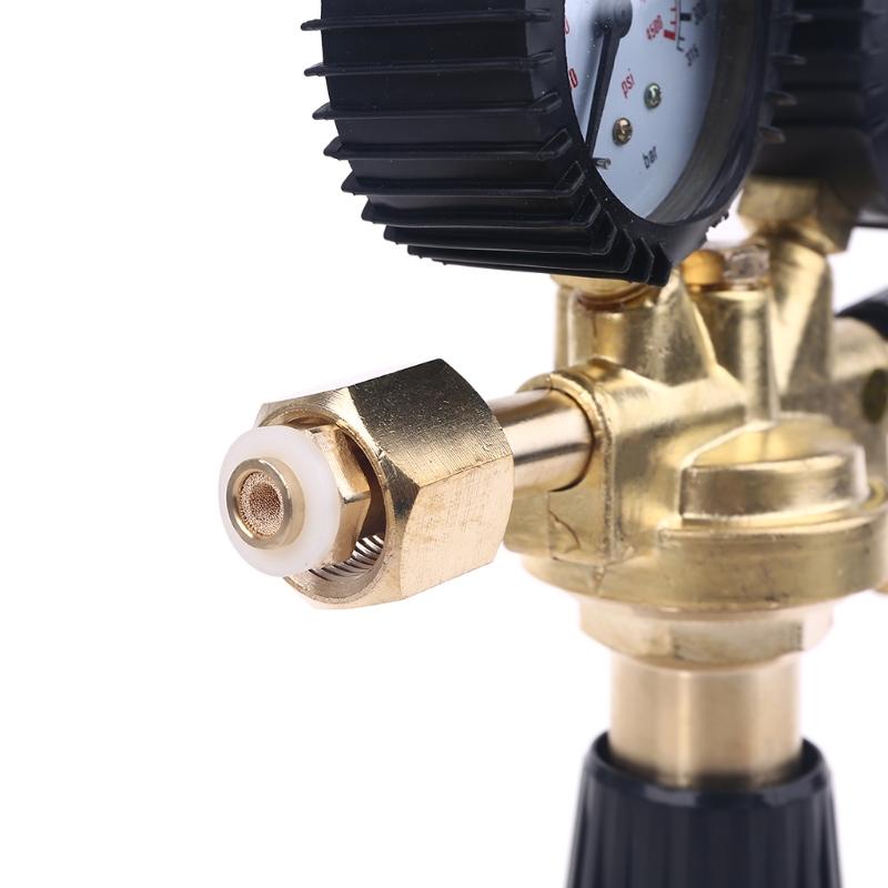 Heavy-duty Flow Meter Gas Regulator Argon CO2 Gauges Pressure Reducer Mig Flow Meter Control Valve Welding Regulator