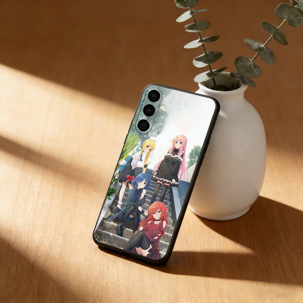

Cool B-Bocchi the R-Rock Band Phone Case For Samsung GalaxyA13,21s,22,31,32,52,53,71,72,73,Soft Black Cover Samsung a71 5g