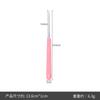 Stainless Steel Crochet Hooks Storage Bag Yarn Weave Knitting Needle DIY Weaving Craft Tool Leather Perforation Sewing Accessory