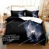 3D Print Hollow Knight Game Bedding Set Duvet Cover Bed Set Quilt Cover Pillowcase Comforter king Queen Boys Adult Bedding Set