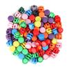Double Holes Sportswear Accessories Toggle Clip Cord Lock Bean Apparel Shoelace Plastic Stopper