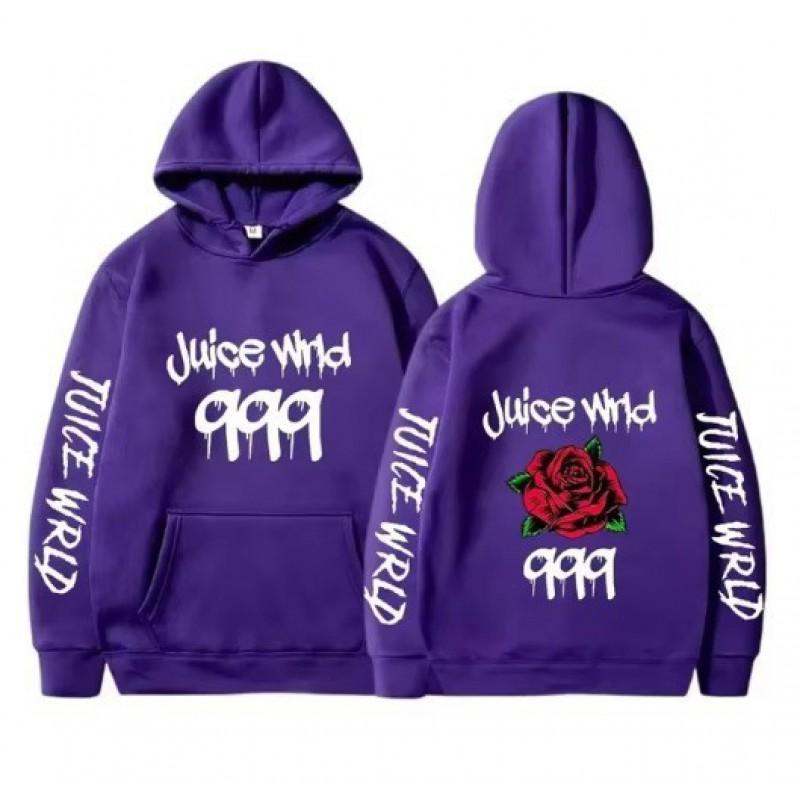 Juice WRLD Inspired Hoodie Men Women Oversized Streetwear Sweatshirt With Graphic Print Casual Pullover