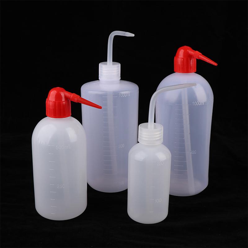150/250/500/1000ml Tattoo & Eyelash Rinse Bottle: Squeeze Wash Tool for Professional Cleaning & Extension Care