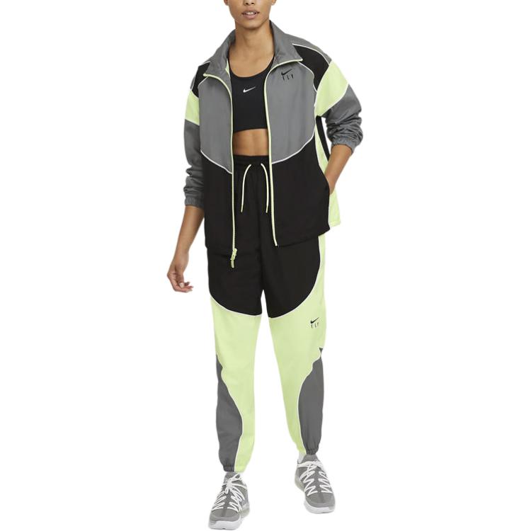 Nike Swoosh Fly Colorblock Woven Basketball Jacket Women Jacket Multicolor CZ6603-084