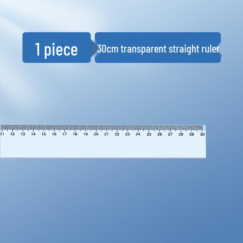 20cm Plastic Ruler for Measuring and Drawing In Math and Engineering