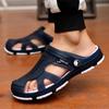Men's Flip Flops Beach Slippers Sandals Summer Men's Flat Shoes Antiskid Fashion Designer Slippers Rubber Casual Shoes 2025