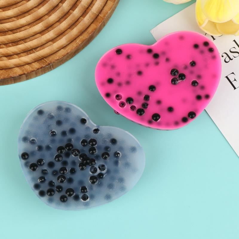 Creative Love Pimple Popping Squeeze Toy Funny Soft Stress Relief Toys Pinch Love Pimples Relieve Anxiety Toy For Adult Kid