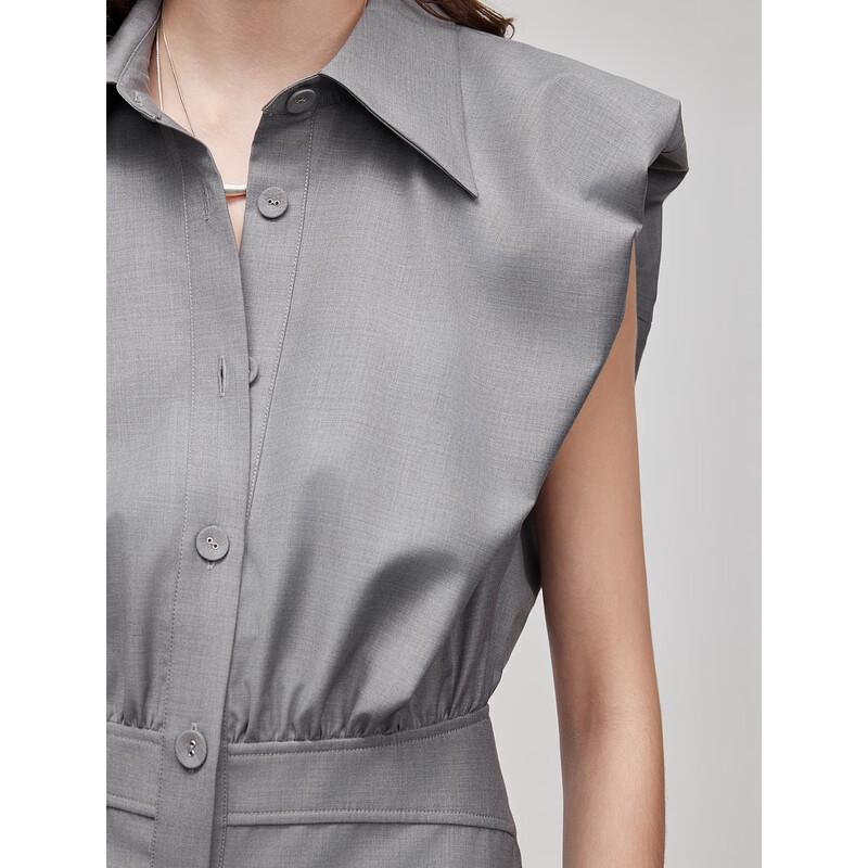 ELLE Retro Fly Sleeve Commuter Dress