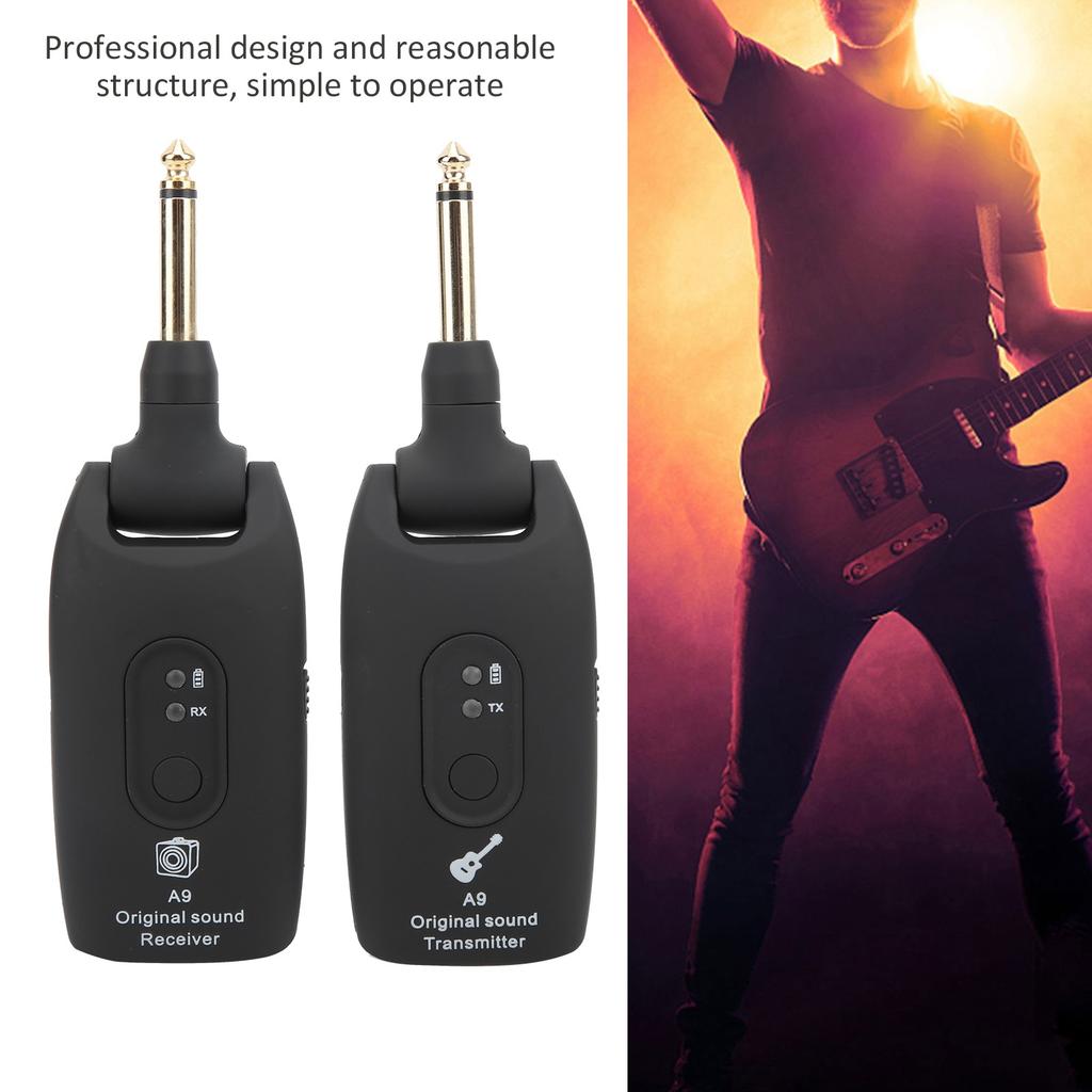 Guitar Transmitter Receiver Wireless System A9 2.4GHz USB Cable Musical Instrument Accessories