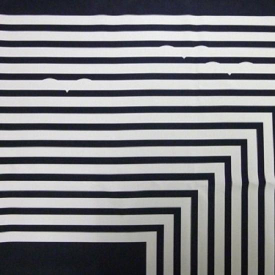 Asakura Senpu Furoshiki Approximately 96 x 96cm Asakura Senpu Ultra Nagare Plain Marine Border - Water-Repellent Furoshiki, Weave,