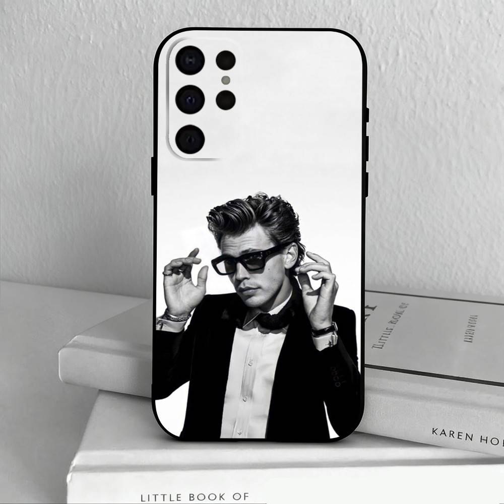 Handsome Actor A-Austin B-Butler Phone Case For Samsung S25,S24,S21,S22,S23,S30,Ultra,S20,Plus,Others Soft Black Cover