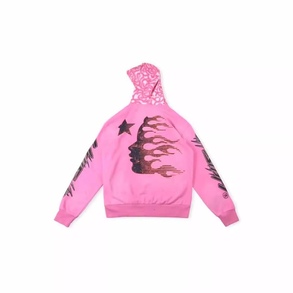 24FW Amerikanischer Retro Hellstar Studios Unisex Hoodie & Jogginghose