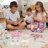 Stress Relief Fidget Toy Kit 66/142Pcs/Set DIY with Mold Glue Bag Measuring Decompression Toys Cup Charm Accessories Handmade Squeeze Craft