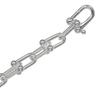 TIFFANY&Co. hardware large link Bracelet Wrist Size6.6" Silver925 62g Women Used