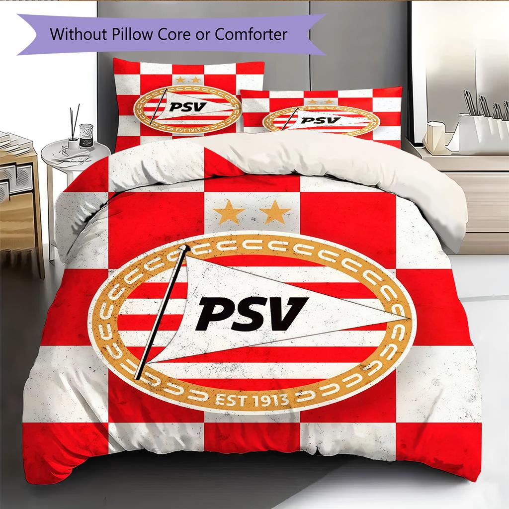 PSV logo  Pattern Bedding Quilt Set Quilt Cover Pillowcase Home Decoration Birthday Gift (1 * duvet cover + 2 * pillowcase, without core)