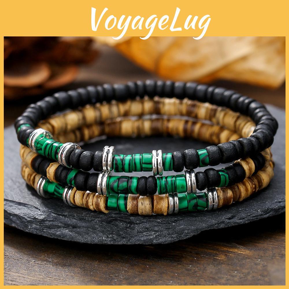 Green Peacock Ethnic Style Handmade Beaded Jewelry For Men Women Gift